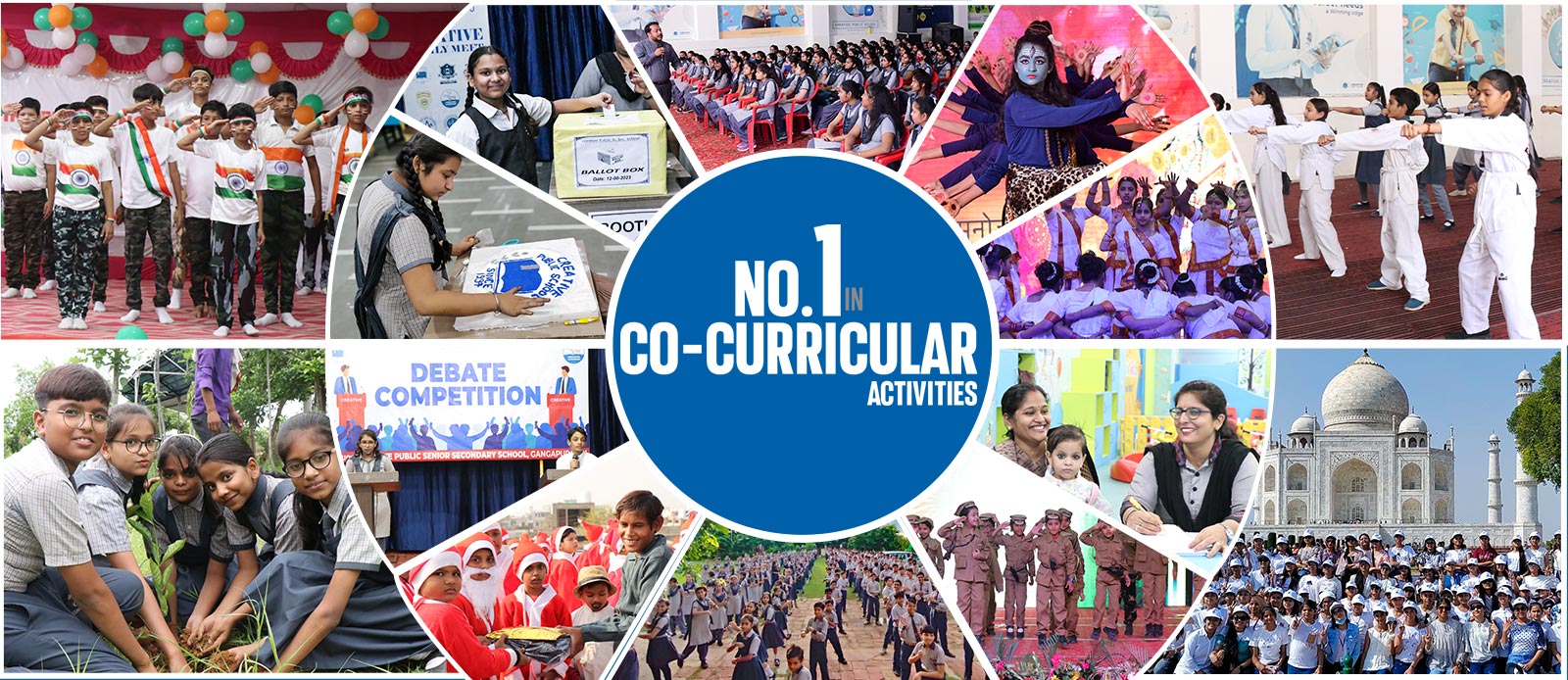 No.1 in Co-curricular Activities
